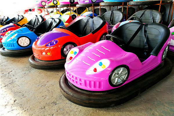Customized Ground Grid Dodgem Cars for Azerbaijian Amusement Park
